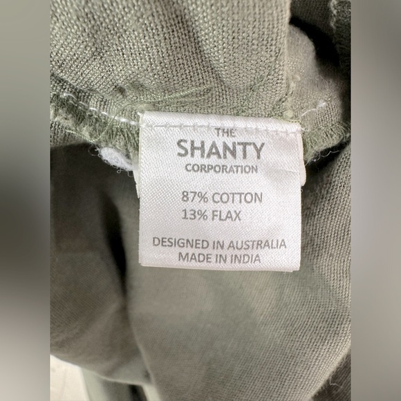 The Shanty Corporation Cotton Linen Blend Dress - Picture 5 of 6